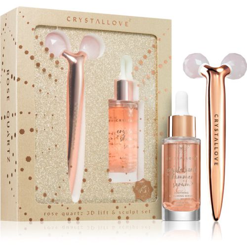 Golden Rose Quartz 3D Lift & Sculpt Set Set (zur Beruhigung der Haut) - Crystallove - Modalova