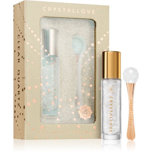 Golden Clear Quartz 3D Eye Set set(para contorno de ojos) - Crystallove - Modalova