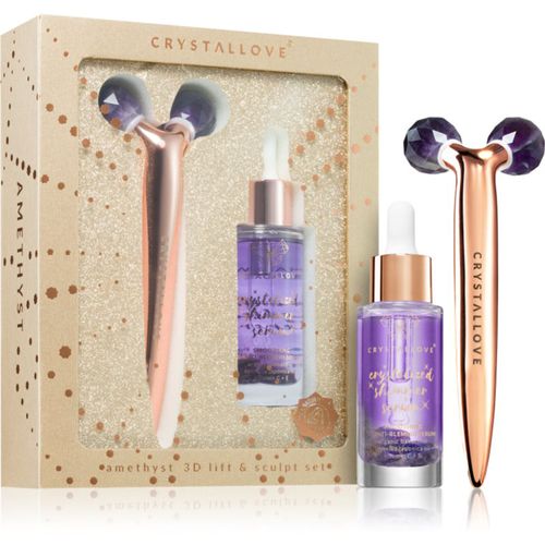 Golden Amethyst 3D Lift & Sculpt Set set (para lucir una piel perfecta ) - Crystallove - Modalova