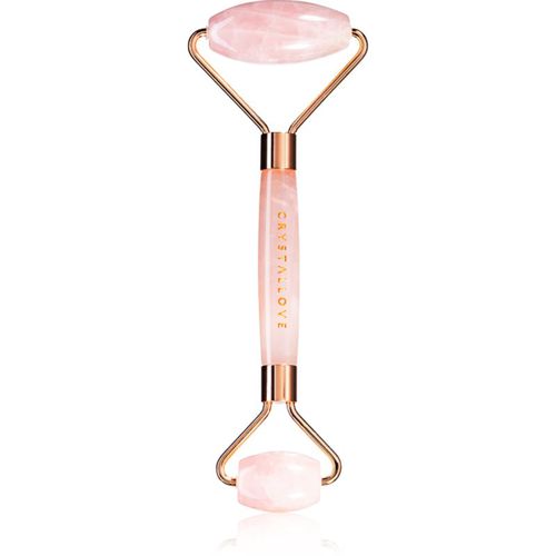 Rose Quartz Roller rullo per massaggi per il viso 1 pz - Crystallove - Modalova