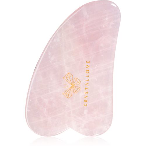 Rose Quartz Gua Sha accesorio para masaje 1 ud - Crystallove - Modalova