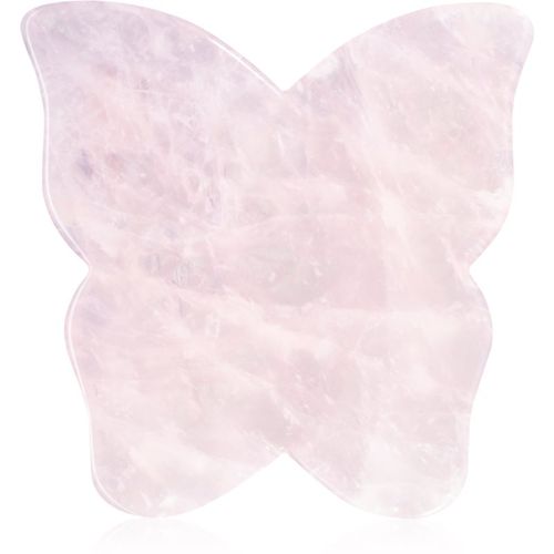 Rose Quartz Butterfly Gua Sha Massage Hilfsmittel 1 St - Crystallove - Modalova