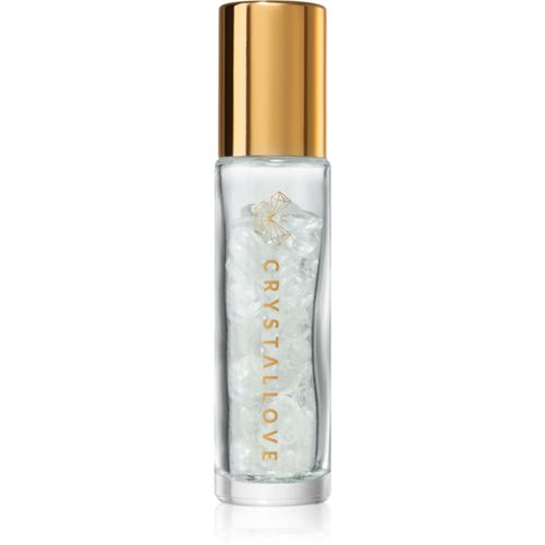 Clear Quartz Oil Bottle Roll-on con cristales recargable 10 ml - Crystallove - Modalova