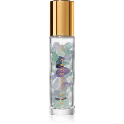 Fluorite Rainbow Oil Bottle Roll-on con cristalli ricaricabile 10 ml - Crystallove - Modalova