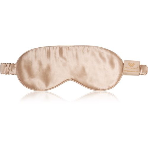 Silk Eye Mask Maschera da notte Gold - Crystallove - Modalova