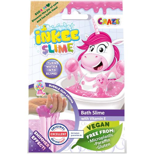 INKEE Slime farbiger Glibber für das Bad Pink 100 g - Craze - Modalova