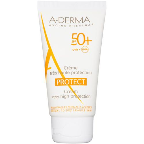 Protect crema protectora para pieles normales y secas SPF 50+ 40 ml - A-Derma - Modalova