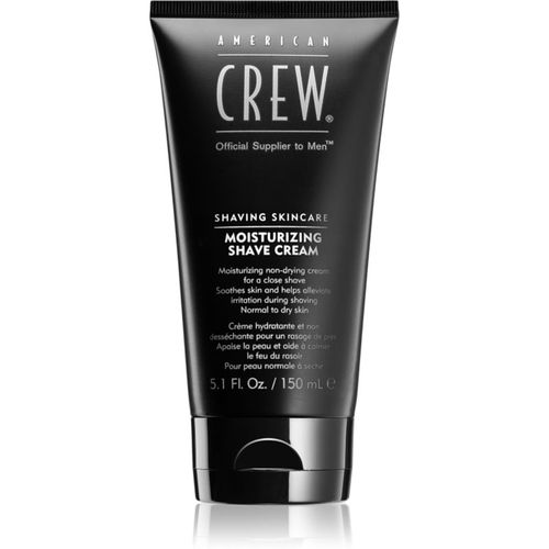 Shave & Beard Moisturizing Shave Cream crema da barba idratante per pelli normali e secche 150 ml - American Crew - Modalova