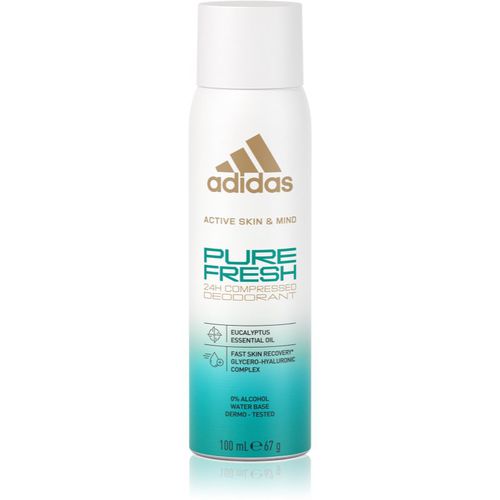 Pure Fresh deodorante spray 24 ore 100 ml - Adidas - Modalova