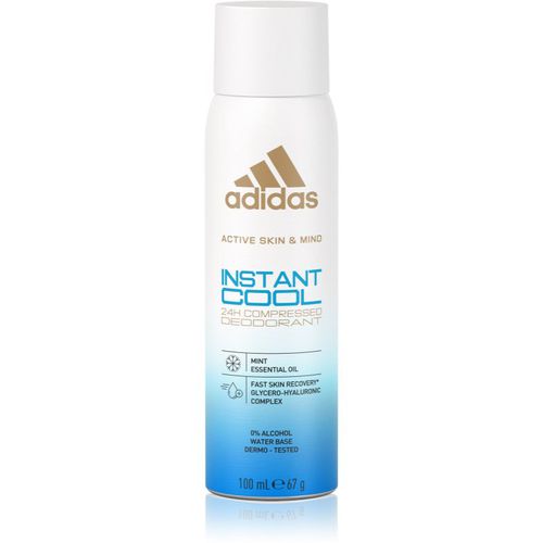 Instant Cool deodorante spray 24 ore 100 ml - Adidas - Modalova