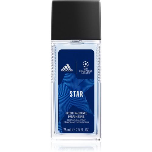 UEFA Champions League Star deodorante spray per uomo 75 ml - Adidas - Modalova