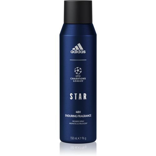 UEFA Champions League Star deodorante spray con effetto 48 ore per uomo 150 ml - Adidas - Modalova