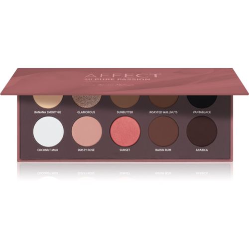 Pressed Eyeshadow Palette palette di ombretti colore Pure Passion 10x2 g - Affect - Modalova