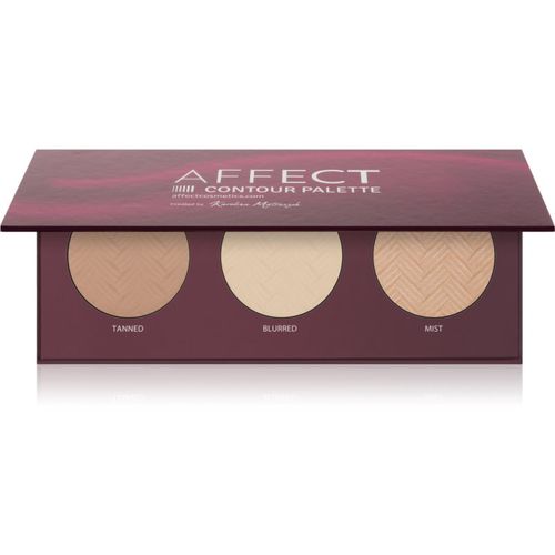 Contour Palette paleta para contorno de rostro para el rostro 3x6 g - Affect - Modalova