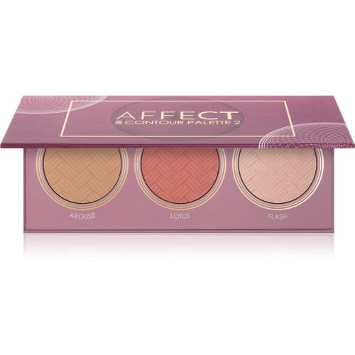 Contour Palette 2 illuminante, bronzer e blush 3x5 g - Affect - Modalova