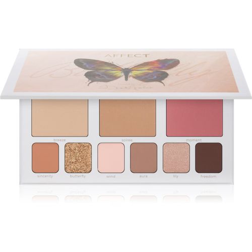 Butterfly Makeup Palette Lidschatten & Kontourpalette für das Gesicht 30,2 g - Affect - Modalova