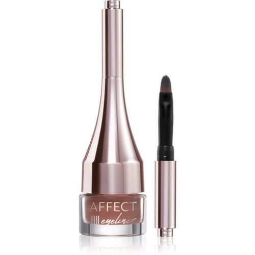 Simple Lines eyeliner in gel resistente all'acqua colore Chocolate 2,9 g - Affect - Modalova