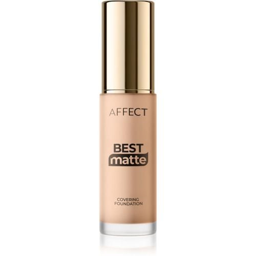 Best Matte maquillaje de larga duración con efecto mate tono 4N 30 ml - Affect - Modalova