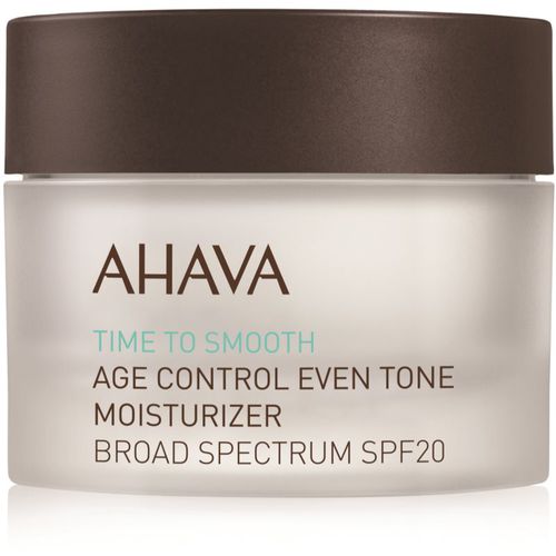 Time To Smooth feuchtigkeitsspendende Creme für strahlenden Glanz SPF 20 50 ml - Ahava - Modalova