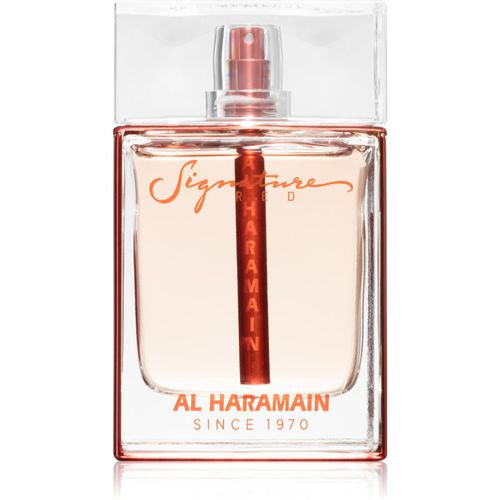 Signature Red Eau de Parfum da donna 100 ml - Al Haramain - Modalova