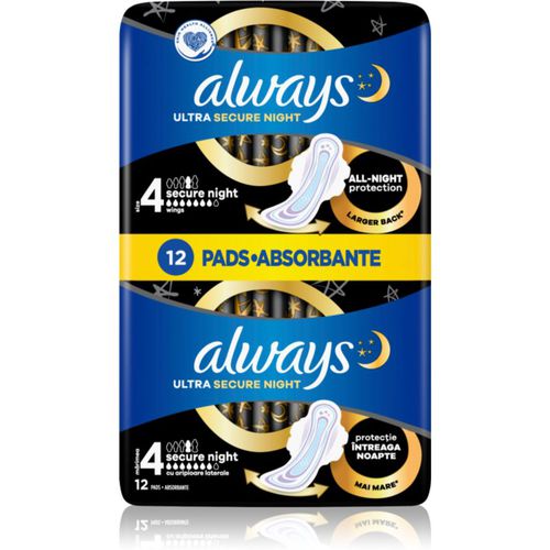 Ultra Secure Night assorbenti 12 pz - Always - Modalova