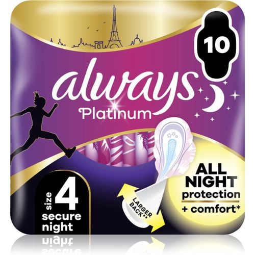 Platinum Secure Night Size 4 Binden 10 St - Always - Modalova