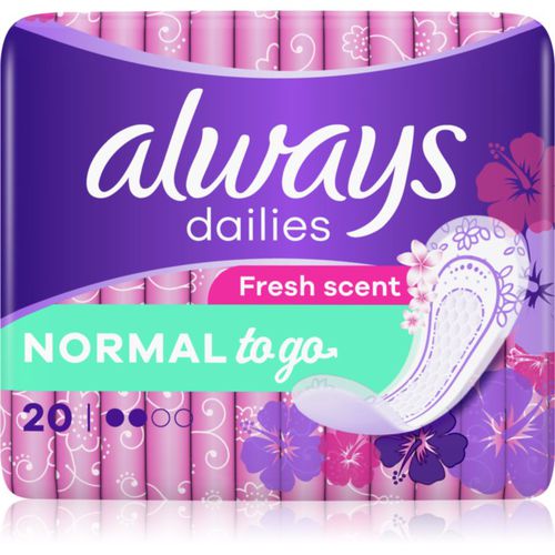 Dailies Normal To Go Fresh salvaslip 20 pz - Always - Modalova