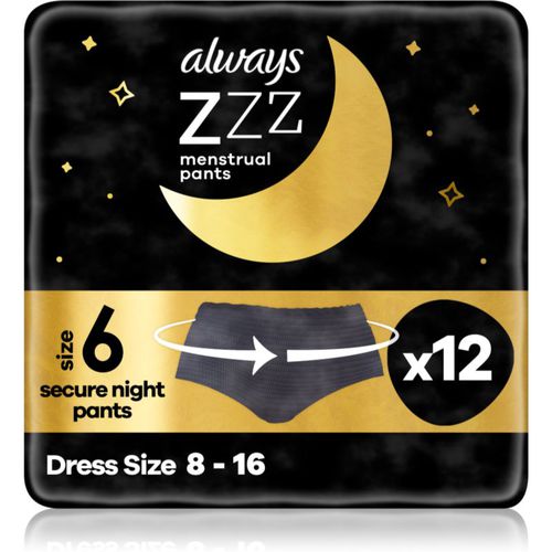 Secure Night Pants bragas menstruales 12 ud - Always - Modalova