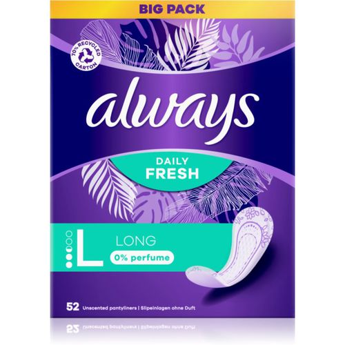 Daily Fresh Long toallitas íntimas sin perfume 52 ud - Always - Modalova