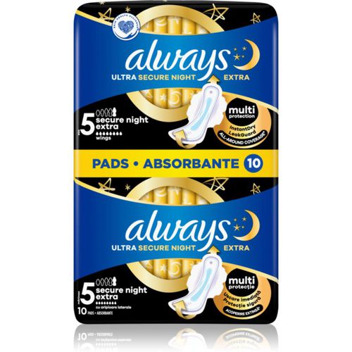 Ultra Secure Night Extra assorbenti 10 pz - Always - Modalova