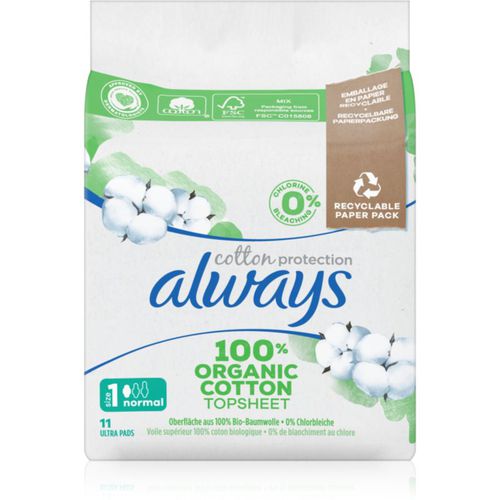 Cotton Protection Normal compresas sin perfume 11 ud - Always - Modalova