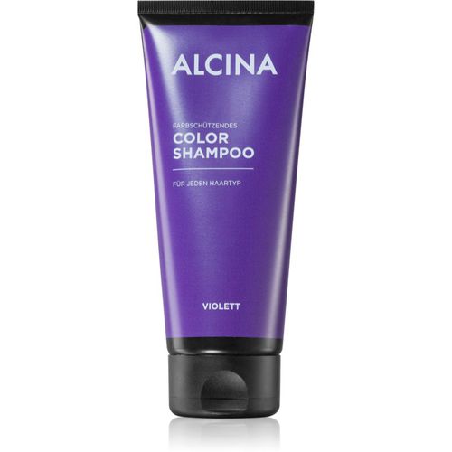 Color Violett shampoo viola per capelli naturali o tinti 200 ml - Alcina - Modalova