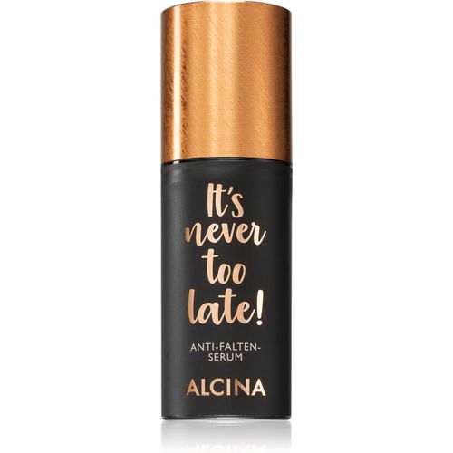 It's never too late! Serum gegen Falten 30 ml - Alcina - Modalova