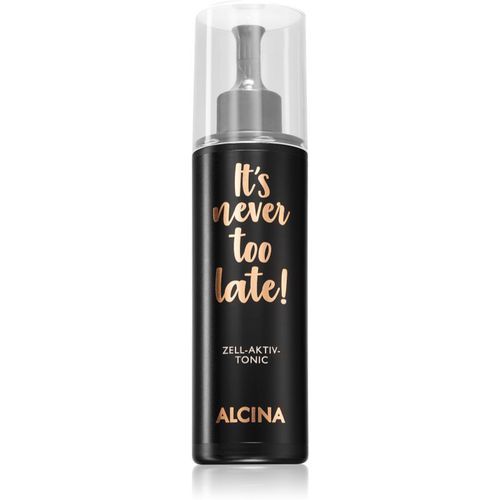 It's never too late! tónico facial con ácidos de frutas 125 ml - Alcina - Modalova