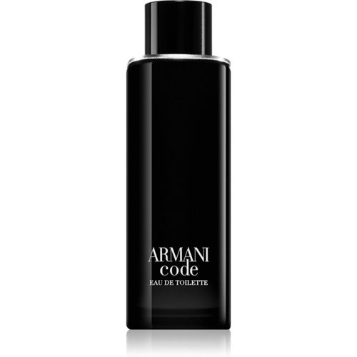 Code Eau de Toilette ricaricabile per uomo 200 ml - Armani - Modalova