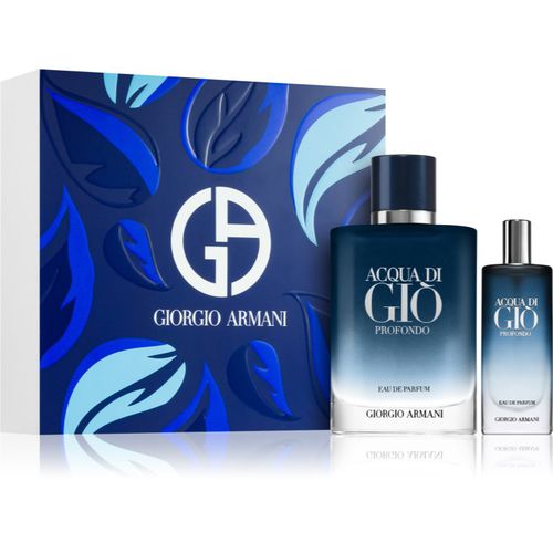 Acqua di Giò Profondo lote de regalo para hombre - Armani - Modalova