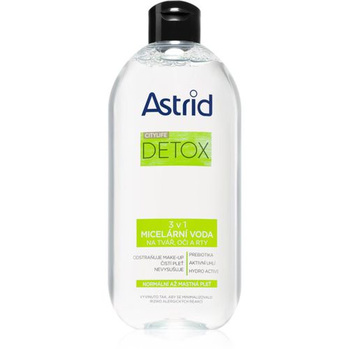 CITYLIFE Detox acqua micellare 3 in 1 per pelli normali e grasse 400 ml - Astrid - Modalova