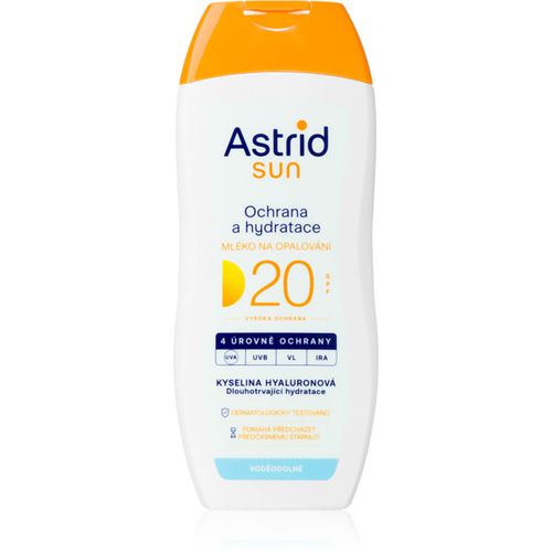 Sun leche bronceadora SPF 20 de protección UV alta 200 ml - Astrid - Modalova