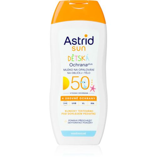 Sun latte abbronzante SPF 50 per bambini 200 ml - Astrid - Modalova