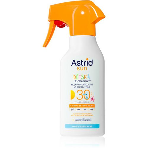 Sun latte abbronzante per bambini SPF 30 in spray 200 ml - Astrid - Modalova