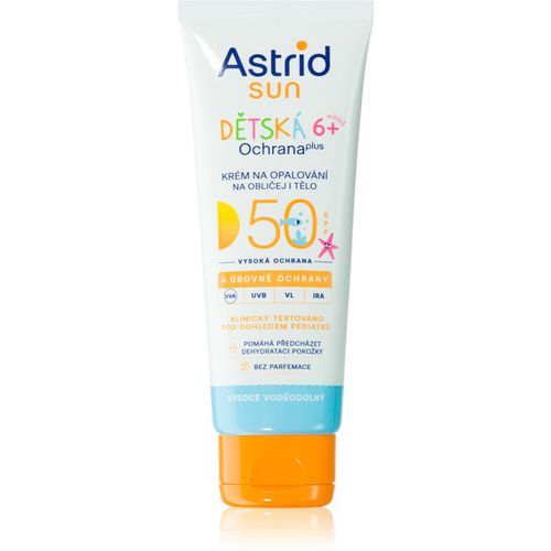 Sun crema abbronzante per bambini SPF 50 75 ml - Astrid - Modalova