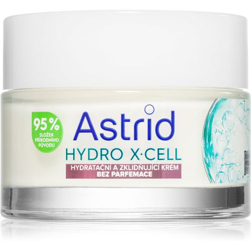 Hydro X-Cell crema idratante e lenitiva per pelli sensibili senza profumazione 50 ml - Astrid - Modalova