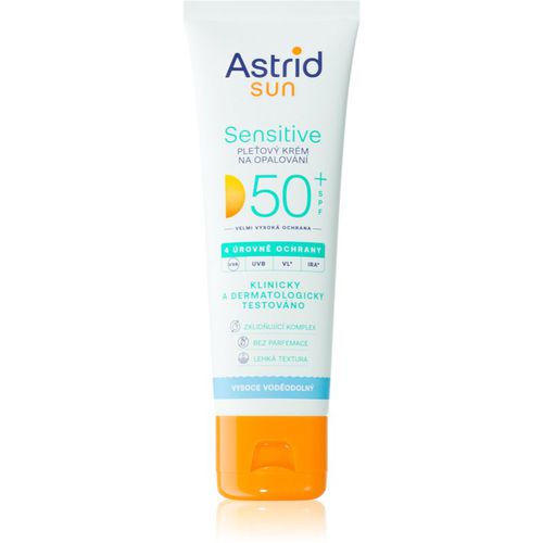 Sun Sensitive crema abbronzante viso SPF 50+ waterproof 50 ml - Astrid - Modalova