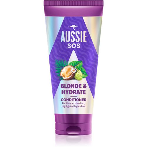 SOS Blonde Hydrate acondicionador hidratante para cabello rubio 200 ml - Aussie - Modalova