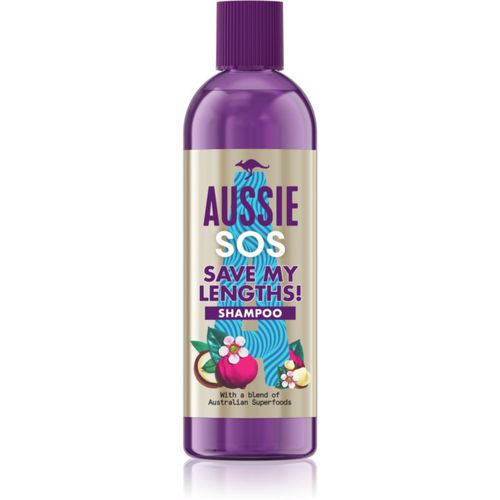 SOS Save My Lengths! shampoo rigenerante per capelli deboli e danneggiati da donna 290 ml - Aussie - Modalova