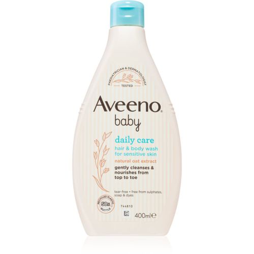 Baby Hair&Body Wash Babyshampoo für haare und körper 400 ml - Aveeno - Modalova