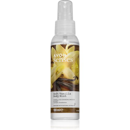 Naturals Care Vanilla & Sandalwood spray rinfrescante corpo alla vaniglia e legno di sandalo 100 ml - Avon - Modalova