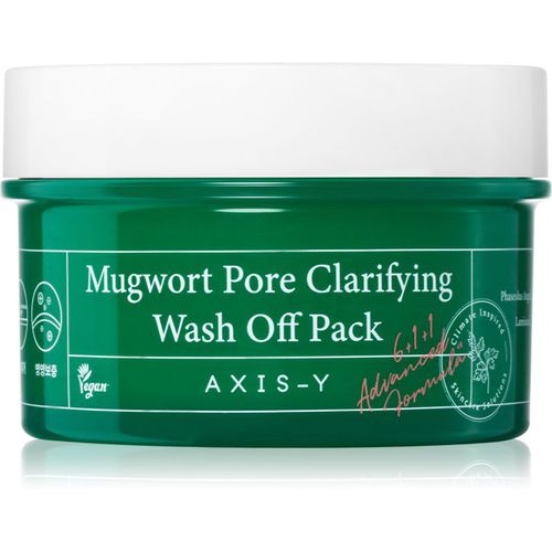 Advanced Formula Mugwort Pore Clarifying Wash Off Pack mascarilla de limpieza profunda con efectos calmantes 100 ml - AXIS-Y - Modalova