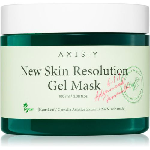 Advanced Formula New Skin Resolution Gel Mask mascarilla gel calmante con efecto frío 100 ml - AXIS-Y - Modalova