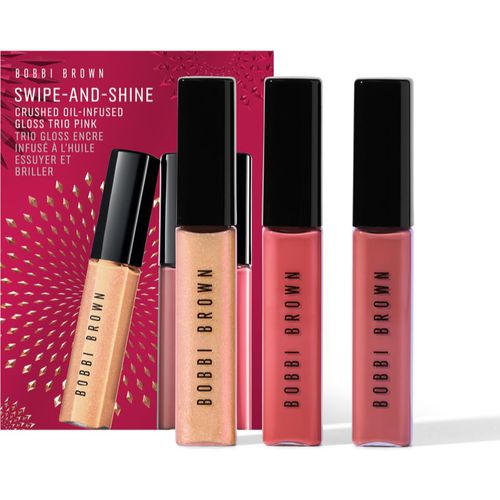 Holiday Swipe-and-Shine Crushed Oil-Infused Gloss Trio Set mit feuchtigkeitsspendenden Lipglosses - Bobbi Brown - Modalova